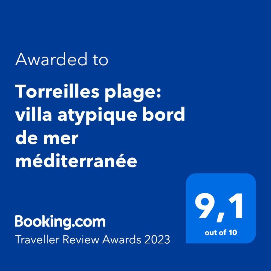 Torreilles Plage: Villa Atypique Bord De Mer Mediterranee Exteriér fotografie